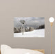 Alpine Skilift Snowy Swiss Wall Decal
