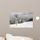Alpine Skilift Snowy Swiss Wall Decal