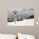 Alpine Skilift Snowy Swiss Wall Decal