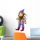 Cartoon Fantasy Miner Dwarf Wall Decal