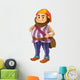 Cartoon Fantasy Dwarf Wall Decal