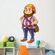 Cartoon Fantasy Dwarf Wall Decal