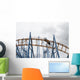 Roller Coaster Wall Decal Design 1