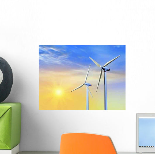 Renewable Energy from Sun Wall Decal