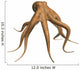 Octopus Wall Decal Design 1