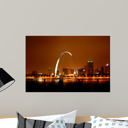 Foggy Night St Louis Wall Decal