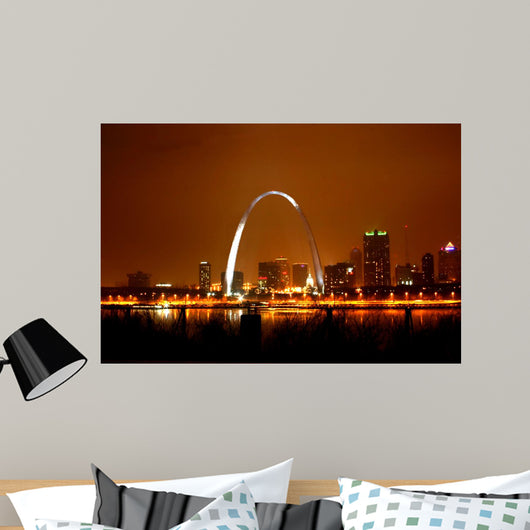 Foggy Night St Louis Wall Decal