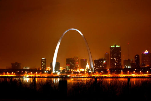 Foggy Night St Louis Wall Decal