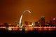 Foggy Night St Louis Wall Decal