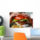 Burger Hand Wall Decal