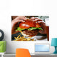 Burger Hand Wall Decal