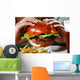 Burger Hand Wall Decal