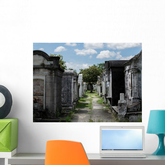 New Orleans Lafayette Cemetery Wall Decal