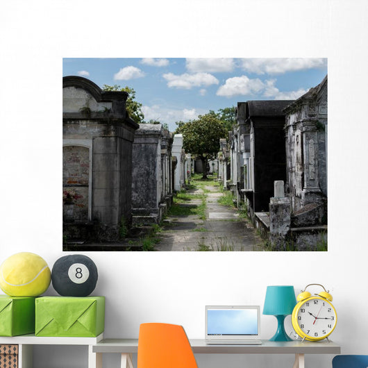 New Orleans Lafayette Cemetery Wall Decal