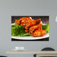 BBQ Wings Wall Decal Design 2