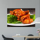 BBQ Wings Wall Decal Design 2