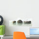 Wet Zen Stones with Wall Decal