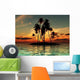 Traum Sonnenuntergang Auf Einer Wall Decal