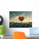 Heart Shaped Tree Cleared Wall Decal