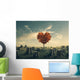 Heart Shaped Tree Cleared Wall Decal