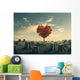 Heart Shaped Tree Cleared Wall Decal