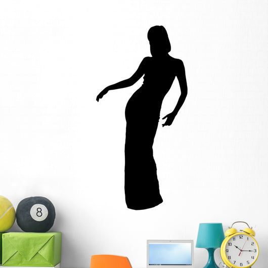 Dancing Silhouette Wall Decal