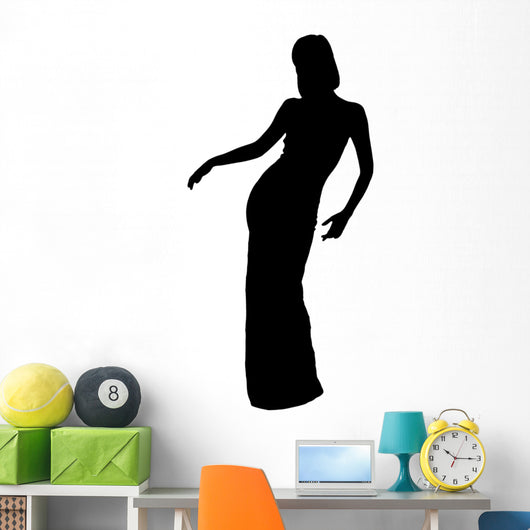 Dancing Silhouette Wall Decal