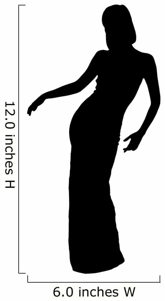 Dancing Silhouette Wall Decal