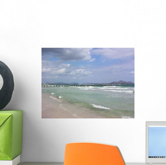 Playa Muro Wall Decal