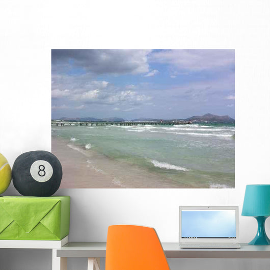 Playa Muro Wall Decal