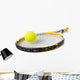 Tennis Ball and Racket Wall Decal