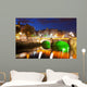 Dublin Night down Liffey Wall Decal