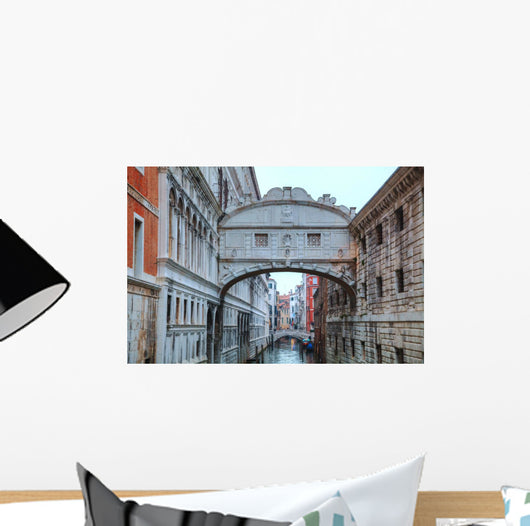 Bridge Sighs Venice Italy Wall Decal