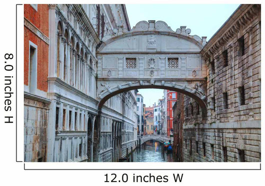 Bridge Sighs Venice Italy Wall Decal