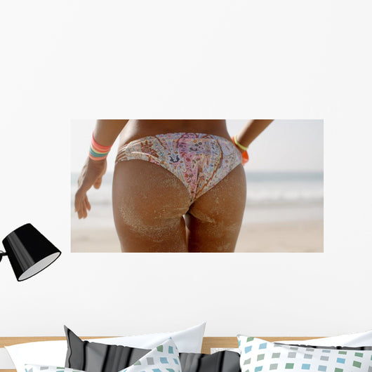 Sandy Woman Buttocks Wall Decal