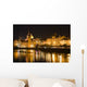 Prague Night Scenery Wall Decal