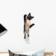 Siamese Cat Jumping Wall Decal