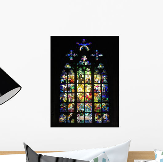 Stained Glass Window Wall Decal
