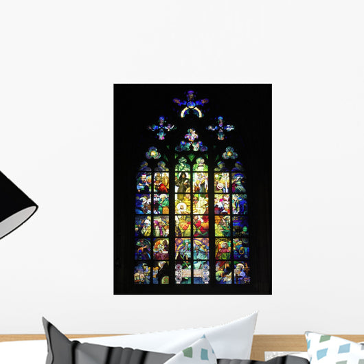 Stained Glass Window Wall Decal