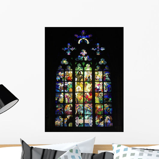 Stained Glass Window Wall Decal