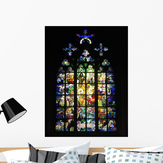 Stained Glass Window Wall Decal