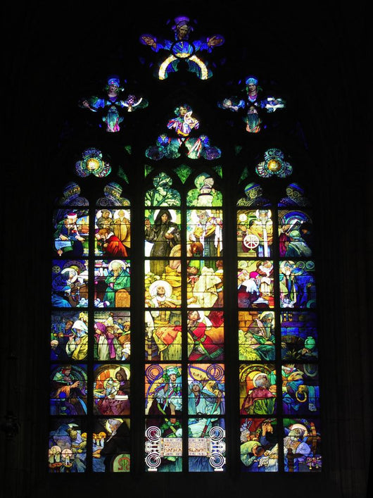 Stained Glass Window Wall Decal