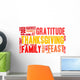 Thanksgiving Word Cloud Wall Decal