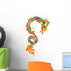 Green Chinese Dragon Wall Decal