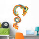 Green Chinese Dragon Wall Decal