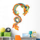 Green Chinese Dragon Wall Decal