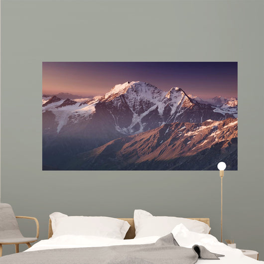 High Mountain Morning Time Wall Decal