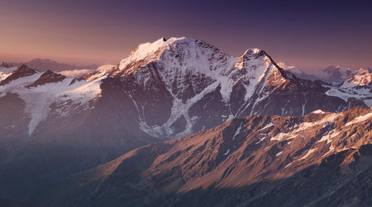 High Mountain Morning Time Wall Decal