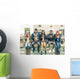Multiracial Group People with Wall Decal