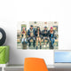 Multiracial Group People with Wall Decal